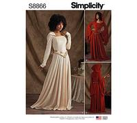 Simplicity Schnittmuster für Damen, Cosplay-Kostüm, Größen 42-50