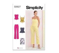 SIMPLICITY Schnittmuster SS9927Y5 Korsetts, Hosen und Röcke für Damen, Y5 (46-50-52-54)