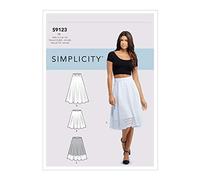 Simplicity SS9123R5 Schnittmuster S9123 Damenröcke, verschieden, R5 (14-16-18-20-22)