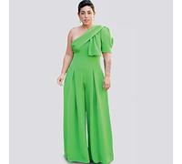 Simplicity SS9142H5 Schnittmuster S9142 Damen-Jumpsuit mit einem Schultertuch, Papier, mehrfarbig, H5 (6-8-10-12-14)