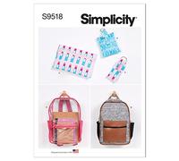Simplicity SS9518OS Rucksäcke und Zubehör OS One Size Only