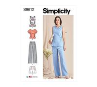 Simplicity SS9612R5 Damen Sportbekleidung R5 (14-16-18-20-22)