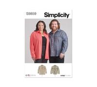 SIMPLICITY SS9859BB Übergröße Unisex Shirts BB (XL-XXL-XXXL)