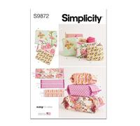 SIMPLICITY SS9872OS Reißverschluss-Hüllen OS (Einheitsgröße)