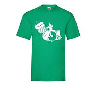 Simson Motor Männer T-Shirt Grün L