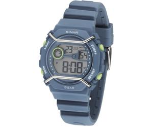 SINAR - Armbanduhr XE-69-5 mit Digitalanzeige und Licht sowie Alarm, Stoppuhr und vielen Funktionen mehr von