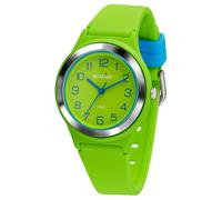 SINAR - Fashion Armbanduhr XB-48-13 mit hellgrünen Silikonarmband aus dem Haus Sinar.