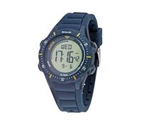 SINAR Jungenuhr Herrenuhr Jugend Armbanduhr Sportuhr Outdoor Digital Quarz 10 bar mit Silikonarmband und Licht Blau XR-12-2