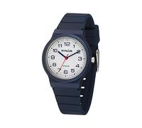 SINAR Kinder Jugend Armbanduhr Sportuhr Jungen Mädchen Analog Quarz 10 bar mit Silikonarmband Dunkelblau XB-18-20