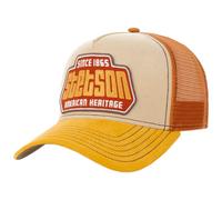 Since 1865 Brickstone Trucker Cap by Stetson beige-rost One Size