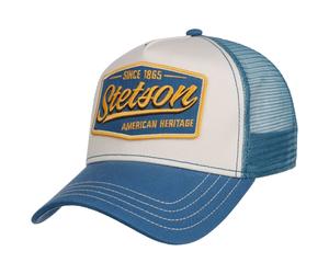 Since 1865 Vintage Trucker Cap by Stetson blau One Size Small