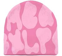 Sindlloger Y2k Accessories Y2k Damen-Beanie-Mütze, Slouchy Beanie, Slouchy Beanies für Damen, Pink-b, Medium