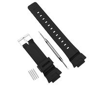 SING F LTD Ersatz-Uhrenarmband, 16 mm, Gummi, wasserdicht, für Casio G-Shock G101/G100/G2110/G2310