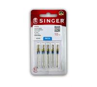 Singer 10 Nähmaschinennadeln Stretch Jersey 130/705H Stärke 90 für Haushaltsnähmaschinen