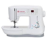 Singer 230144001 Featherweight C240 Nähmaschine, Kunststoff, weiss, L 43 / B 23 / H 32 cm, Weiß
