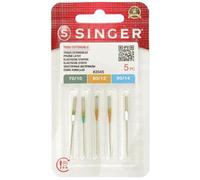 Singer 5 gemischte Nadeln für Nähmaschinen 2045 (70/10-80/12-90/14) - elastische Stoffe