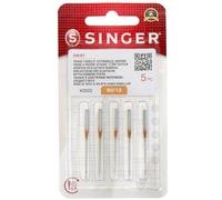 Singer 5 Originalnadeln für Nähmaschinen 2022 (80/12) - Wolle und elastische Stoffe
