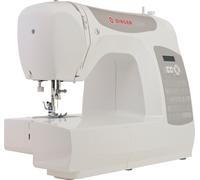 SINGER Computer-Nähmaschine "C5205 Grau", grau (grau, weiß), B:21,1cm H:32,9cm T:42,5cm, Nähmaschinen, Computer-Nähmaschine (89154628-0)