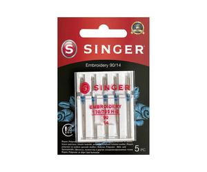Singer Embroidery-Nadel Stärke 90/ System 130/ 705 H-E/ 5 Nadeln
