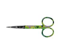 Singer Handarbeitsschere grün geblümt 102mm