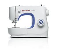 SINGER M3405 BEIGE/VIOLETT Freiarm-Nähmaschine (70 Watt, 1-stufiges Knopfloch)