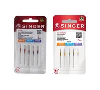 Singer Nadelset Universal 2020 und Stretch 2045 Stärke 80/12, 90/14 & 100/16