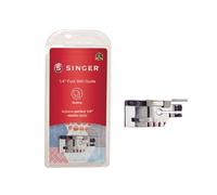 Singer Nähfuß 6,35 mm - Metall - 1/4" Presser Foot | Genaue 0,6 cm Nähte, rote Präzisionsmarkierungen, ideal für Patchwork, Handwerk, Quilt-Projekte