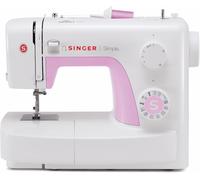 SINGER Nähmaschine "Simple 3223", rosa (weiß, rosa), B:37cm H:29,5cm T:17cm, Nähmaschinen, 23 Stiche (32044954-0) weiß, rosa