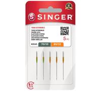 Singer Nähmaschinennadeln Stretch 2045 Stärke 70 und 80 a 5 Stück (0,93 € pro 1 Stk)