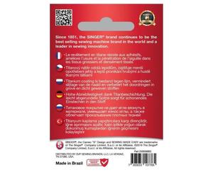 Singer Nähmaschinennadeln titanbeschichtet 2020 Stärke 90a 5Stück (1,20 € pro 1 Nadeln)