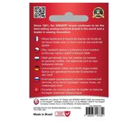 Singer Nähmaschinennadeln Universal 2020 Stärke 80 a 5 Stück (1,25 € pro 1 Nadeln)