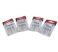 Singer Set mit 4 Packungen Universal-Nähnadeln für Nähmaschine, zum Nähen von Strickwaren, Elastikgewebe, Baumwolle, Jeansgewebe, Leder, 2020, 2045, 2026 und 2032, System 130/705