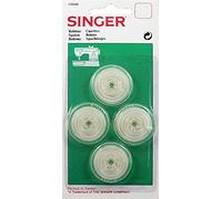 Singer Ref 03044 Packung mit 4 Spulen für Nähmaschinen Singer 700/1425/250