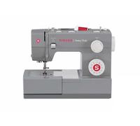 Singer | Robuste 4432 Nähmaschine mit 32 integrierten Stichen, automatischer Nadeleinfädler, Metallrahmen und Edelstahl-Bettteller, perfekt zum Nähen aller Arten von Stoffen mit