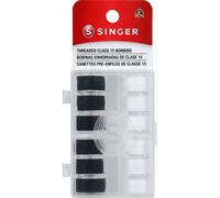 SINGER SINGER 42145 Klasse 15 Schwarz-Wei-Gewindespulen Schwarz Wei 12 Stck