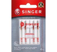 SINGER Universal Embroidery Nähmaschinennadeln, Size 75, 80/11