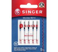 Singer Universal Microtex Nähmaschinennadeln, Size 90, 90/14, 5