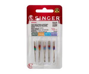 Singer Universalnadel Sortiment 70-100/ System 130/ 705H/ 10 Nadeln