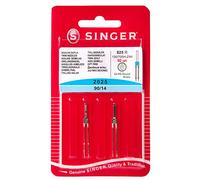 Singer Zwillingsnadel 2025 90/14 3mm Nadel, Metall, Silber, 7 x 0,03 x 4 cm