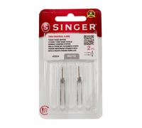 Singer Zwillingsnadel Stärke 80/ 4,0/ System 130/ 705H-ZWI/ 2 Nadeln