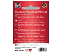 Singer Zwillingsnadel Stretch Stärke 80/ 2,5 mm/ System 130/ 705H-ZWI-E/ 1 Nadel