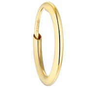 Amor Single Creole Unisex Damen Herren Ohrschmuck, 1,2 cm, Gold, Kommt in Schmuck Geschenk Box, 2021579