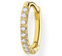 Thomas Sabo Charming Collection - CR659-414-14 - 1 Stück - Creole - Ohrring - Silber - Gelbgold - Zirkonia - Klar