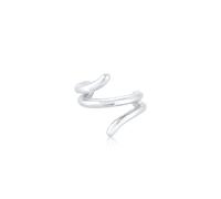 Single-Ohrhaken ELLI "Earcuff Ohrklemme Welle 925er Silber", silber, Ohrringe, Damen, onesize, ohne Stein, Silber 925 (Sterlingsilber), Single-Ohrhaken (76706535-0)