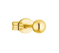 Amor Single-Ohrstecker 2021580 – Damen 3 mm Gelbgold 375, mit Geschenkbox
