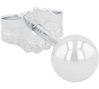 amor Single Ohrstecker Damen silber, ONE SIZE