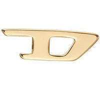 Single-Ohrstecker DIESEL "Schmuck Geschenk Edelstahl Ohrschmuck Ohrring", gelb (gelbgoldfarben, edelstahlfarben), Ohrringe, Damen, Edelstahl (91053038-0) gelbgoldfarben, edelstahlfarben