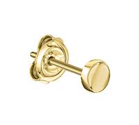 Single-Ohrstecker FIRETTI "Schmuck Geschenk Gold 333 Ohrschmuck einzeln Scheibe", gold (gelbgoldfarben), Ohrringe, Damen, 3,6mm, Gelbgold 333 (82134235-0) gelbgoldfarben