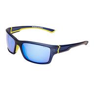 SINNER Erwachsene Sonnenbrille Cayo Sportbril Polycarbonat, Blau / Gelb, SISU-685-50-48