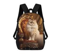 sinyumoney 3D-gedruckter Schulranzen, Kinderrucksack, Schultasche, Niedlicher Rucksack, Modischer Freizeitrucksack Für Mädchen Und Jungen